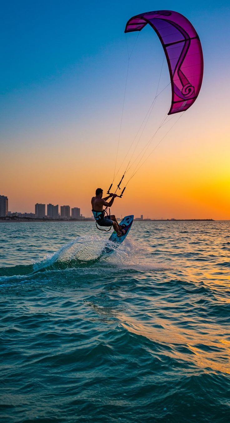Fun Ride Kite Surfing Hurghada - experienced rider