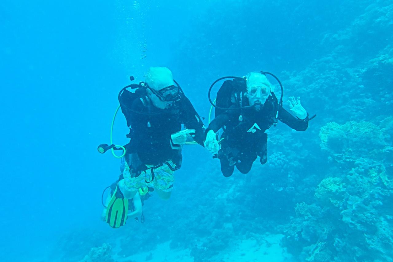 Scuba Diving for Seniors in Hurghada – private safe diving experience