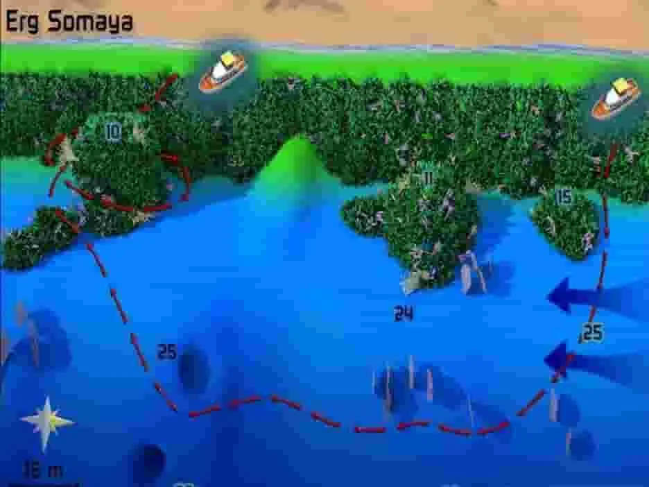 Erg Somaya walls and coral formations